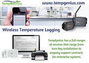 Get smart wireless temperature logging devices